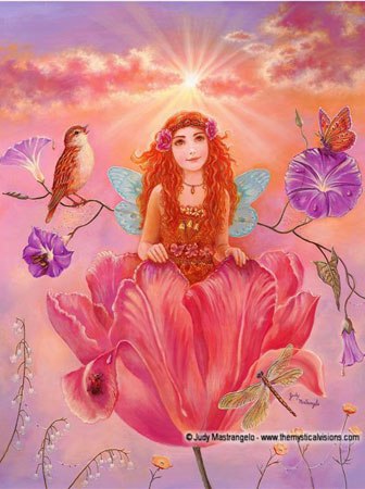 JOYFUL SUNRISE - Art by Judy Mastrangelo