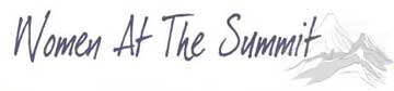Women At The Summit logo banner