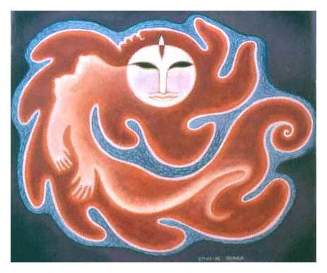 Moon Goddess  ©1996 DURGA BERNHARD