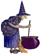 This witch is brewing something good...Splenda it is not!